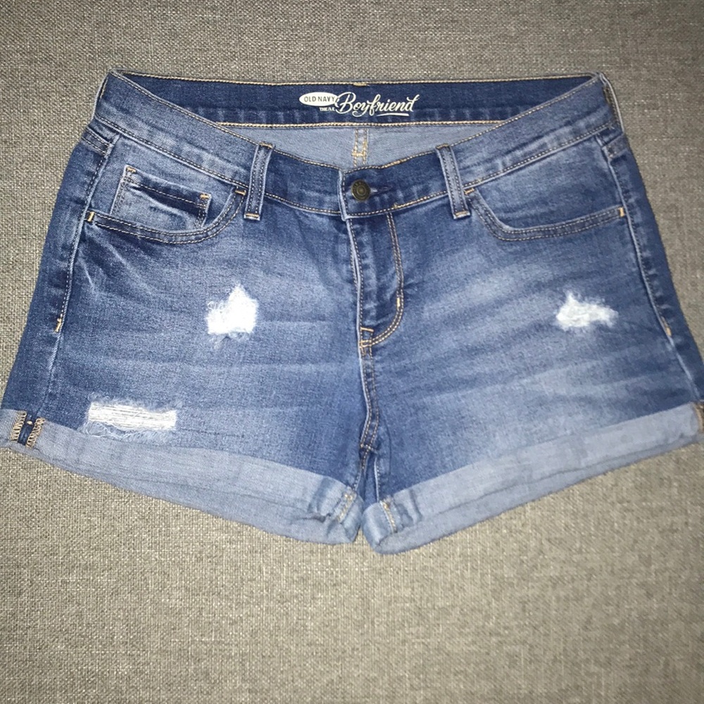 Old Navy Jean Shorts Boyfriend Style (6) Regular